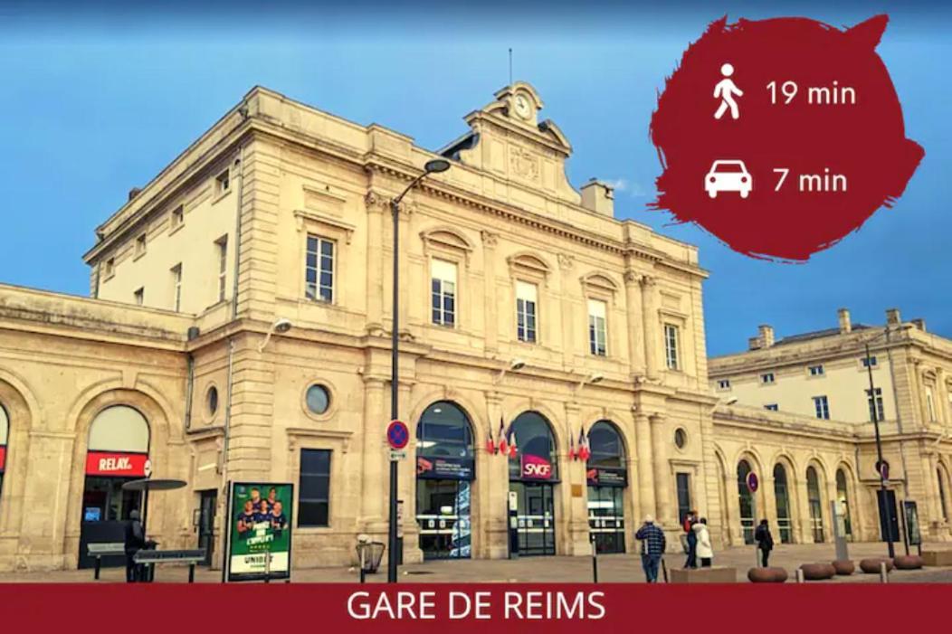 Cocon Luxe - Sauna & Balneo Au Coeur De Reims Kültér fotó