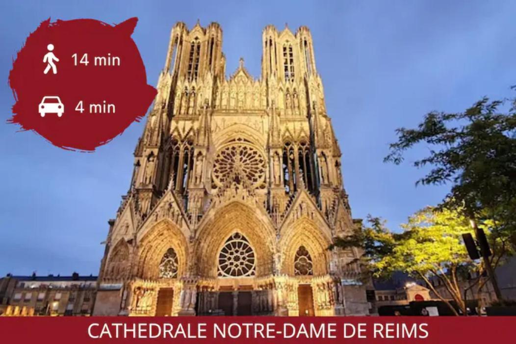 Cocon Luxe - Sauna & Balneo Au Coeur De Reims Kültér fotó